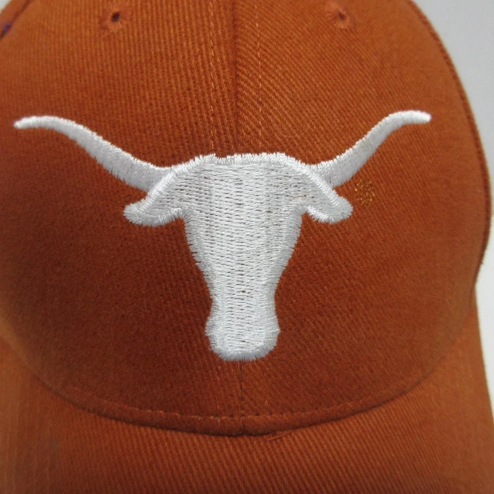 Texas‎ Longhorns UT Adjustable Dad Hat Cap OS Orange NCAA Captivating Headwear